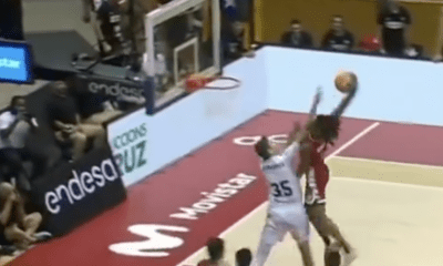 Nike Sibande is playing for Basquet Girona in the top basketball league in Europe. Check out his recent posterizing slam dunk.